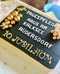 Köstliche Torte zum Jubiläum